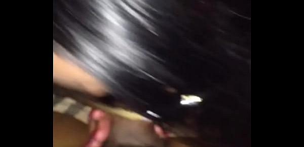  Getting head after meeting ebony in Miami nightclub (Slow motion)